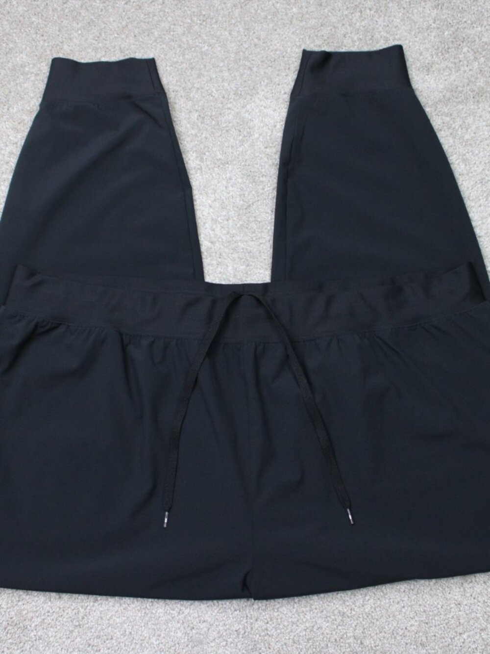 Under Armour Pants Womens 2XL XXL Black UA Rival High-Rise Woven Joggers 42x28